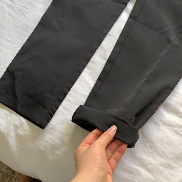 Black Jumpsuit with Lace Chest Detailing (Size: 8) - Picture 3 of 5